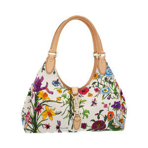Gucci Jackie Hobo Shoulder Bag Brown